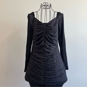 Classic Black Shimmering Dress